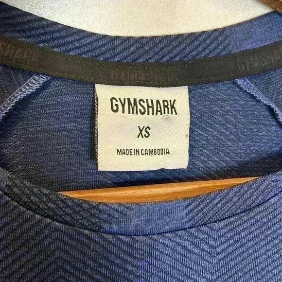 Gymshark Women's XS T-Shirt Short Sleeve Exercise WorkoutYoga Weight Lifting XS - Picture 3 of 8